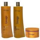 Kit Lissage Gold Hair Advance Progressiva 2 itens + Mascara Kit Lissage Gold Hair Advance Progressiva 2 itens + Mascara