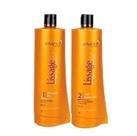 Kit Lissage Gold Hair Advance Progressiva Orgânica 2 Passos