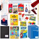 kit lista de material escolar voltas aulas 2023 ensino fundamental