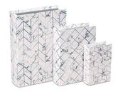 Kit Livro Caixa 3pc 10201 Mart Kit Livro Caixa 3pc 10201 Mart