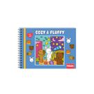 Kit Livro Colorir Tik Tok Comfy & Cozy & Fluffy 48 Desenho Bobbie Goods Capadura Canetinha Touch 60 Cores Ponta Dupla