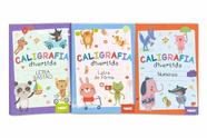 Kit livro de caligrafia fôrma bastão e numerais