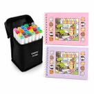 Kit Livro de Colorir + 24 CanetinhasToutch Para Colorir