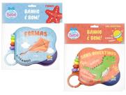 Kit Livro do Bebê - Banho E Bom! Formas + Sons Divertidos