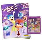 Kit Livro Ilustrado DivertidaMente II Álbum + 60 Figurinhas (12 Envelopes) Com Pôster Exclusivo