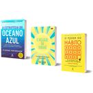Kit Livro Milagre da Manhã + Poder do Hábito + A Estratégia do Oceano Azul