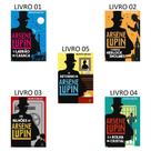 Kit livros arsene lupin (ladrao de casaca + contra herlock sholmes + os bilhoes de arsene lupin + a rolha de cristal . Kit livros arsene lupin (ladrao de casaca + contra herlock sholmes + os bilhoes de arsene lupin + a rolha de cristal .