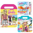 Kit Livros Coleção Barbie - Pintar/Colorir Com Pincel E Aquarela