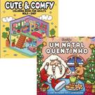 Kit Livros de Colorir: Um Natal Quentinho + Cute & Comfy (Cozy Friends)