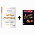 Kit Livros físico, Hábitos Atômicos - James Clear + Mais Esperto que o Diabo, Napoleon Hill Livro de Bolso