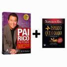 Kit Livros, Pai Rico, Pai Pobre - Robert Kyiosaki + Mais Esperto que o Diabo, Napoleon Hill Livro de Bolso