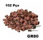 Kit Lixa De Tubo Para Micro Retifica - 100 Lixas 2 haste