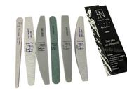 Kit Lixa De Unhas 6 Unidades Ergonômica Profissional Precisão E Conforto Fan Nails