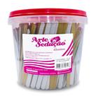 Kit Lixa para Unhas Parda 13 cm Pote Manicure - 500 Unidades