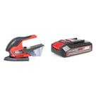 Kit Lixadeira Multiuso a Bateria Te-os 18/150 Li com Bateria Power-x-change 18v 2,5 Ah Li Einhell Kit Lixadeira Multiuso a Bateria Te-os 18/150 Li com Bateria Power-x-change 18v 2,5 Ah Li Einhell