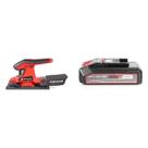 Kit Lixadeira Orbital a Bateria - Tc-os 18/187 Li com Bateria Power-x-change 18v 2,5 Ah Li Einhell
