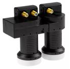 Kit Lnb Carona 2x1 Com Regulagem Banda Ku HD 4k Universal ultra 3 saidas 2+1 70W 61W 63W 58W 30W 22W prova de agua! Kit Lnb Carona 2x1 Com Regulagem Banda Ku HD 4k Universal ultra 3 saidas 2+1 70W 61W 63W 58W 30W 22W prova de agua!