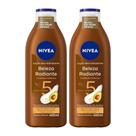Kit Loção Deo Hidratante Nivea Beleza Radiante Cuidado Intenso 2 Unidades 400ml Cada