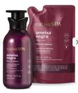 kit Loção e refil Hidratante Desodorante SPA Ameixa negra 400ml