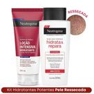 Kit Loção Hidratante Com Fragrância Norwegian 200ml + Body Care Hidrata & Repara 200ml 48h Pele Seca Neutrogena