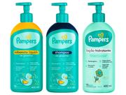 Kit Loção Hidratante Corporal Pampers Infantil