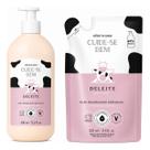 Kit Loção Hidratante Cuide-se Bem Deleite + Refil Boticário