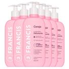 Kit Loção Hidratante Francis Cereja 400ml - 6 Unidades