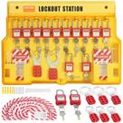 Kit Lockout Tagout VEVOR 60 unidades com 14 cadeados, 3 ferrolhos e muito mais Kit Lockout Tagout VEVOR 60 unidades com 14 cadeados, 3 ferrolhos e muito mais