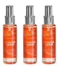 Kit LOF 3 Máscaras Líquida Booster Repair Alaranjada 60 ml