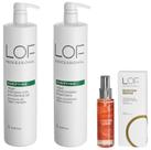 Kit LOF Purifying Sh. + Cond. 1L + Repair Booster Máscara