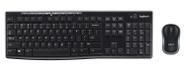 Kit Logitech Sem Fio - Teclado K270 e Mouse M185