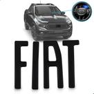 Kit Logo Grade Dianteira e Volante Para Fiat Toro 2022 2023