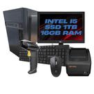 Kit Loja Pdv I5 ssd960 16 RAM +Tela +Leitor SEM FIO+ Impressora