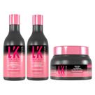 Kit Lokenzzi Liso Perfeito Shampoo Condicionador Mascara