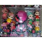 Kit Lol 8 Bonecas Acessórios Com Bola Surpresa
