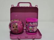 kit LoL surprise - Lancheira , Caneca , Bola
