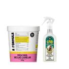 Kit Lola A Fórmula com Máscara 450ml e Liso Leve e Solto Spray 200ml