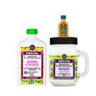 Kit Lola Bemdita Ghee Nutrição Sh 250ml + Masc 350ml + Pinga! Óleo Cenoura e Oliva 50ml