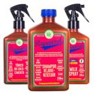 Kit Lola Cronogramama de Crescimento Rapunzel Shampoo, Spray Condicionador e Tônico Capilar Kit Lola Cronogramama de Crescimento Rapunzel Shampoo, Spray Condicionador e Tônico Capilar