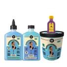 Kit Lola Danos Vorazes Sh 250ml + Masc 450ml + Booster Reparação 250ml + Pinga! Óleo Açaí e Pracaxi