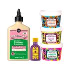 Kit Lola Densidade Acidificante + Bemdita Ghee Cronograma 3x 100ml + Pinga! Óleo Açaí e Pracaxi