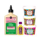 Kit Lola Densidade Acidificante + Bemdita Ghee Cronograma 3x 100ml + Pinga! Óleo Pataúa e Moringa