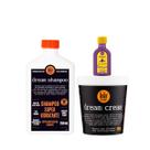 Kit Lola Dream Cream Sh 250ml + Masc 200ml + Pinga! Óleo Açaí e Pracaxi 50ml