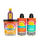 Kit Lola Ela é Carioca Masc 450ml + Cpp 4ABC 480ml + Proteína 500ml + Pinga! Óleo Açaí e Pracaxi