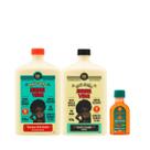 Kit Lola Meu Cacho Minha Vida Sh 500ml + Cond 500ml + Pinga! Óleo Cenoura e Oliva 50ml