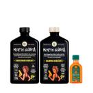Kit Lola Morte Súbita Sh 250ml + Cond 250ml + Pinga! Óleo Cenoura e Oliva 50ml