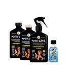 Kit Lola Morte Súbita Sh 250ml + Cond 250ml + Spray 250ml + Danos Vorazes Óleo Reparador 50ml Kit Lola Morte Súbita Sh 250ml + Cond 250ml + Spray 250ml + Danos Vorazes Óleo Reparador 50ml