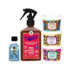 Kit Lola Rapunzel Tonico + Bemdita Ghee Cronograma 3x 100ml + Danos Vorazes Óleo