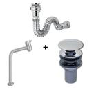 Kit Lopazzi Torneira Link Inox + Sifão Inox + Válvula Inox para Lavatório Cuba Pia Banheiro Cozinha Kit Lopazzi Torneira Link Inox + Sifão Inox + Válvula Inox para Lavatório Cuba Pia Banheiro Cozinha