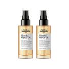 Kit Loréal Absolut Repair Oil- Leave-in Em Óleo 90 Ml (2un)